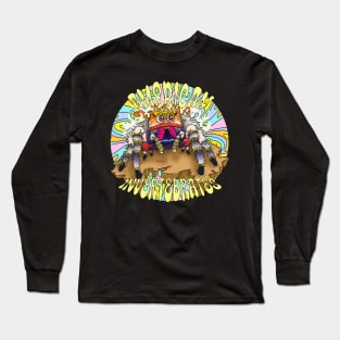 American Invertebrates trippy jumping spider logo #2 Long Sleeve T-Shirt